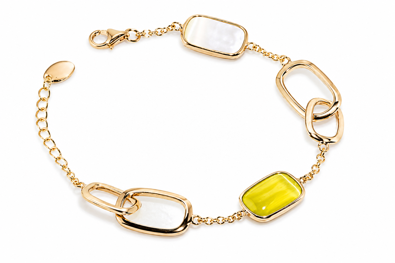 Madì: bracciale con quarzo in argento 925